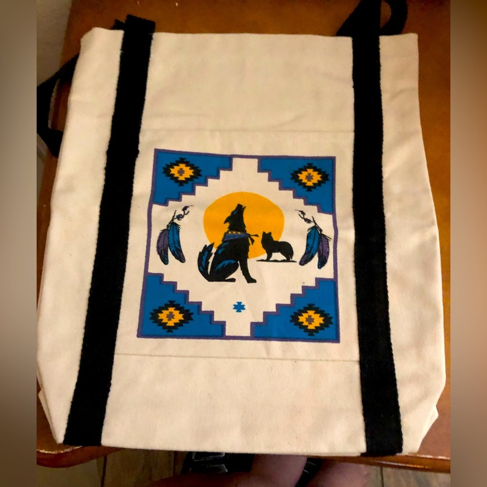 Southwestern Canvas Tote Bag